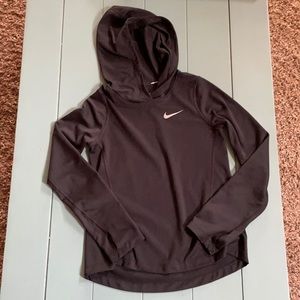 Girls Nike size medium running hoodie
